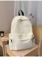 Minimalist Multi-Functional Nylon School Backpack