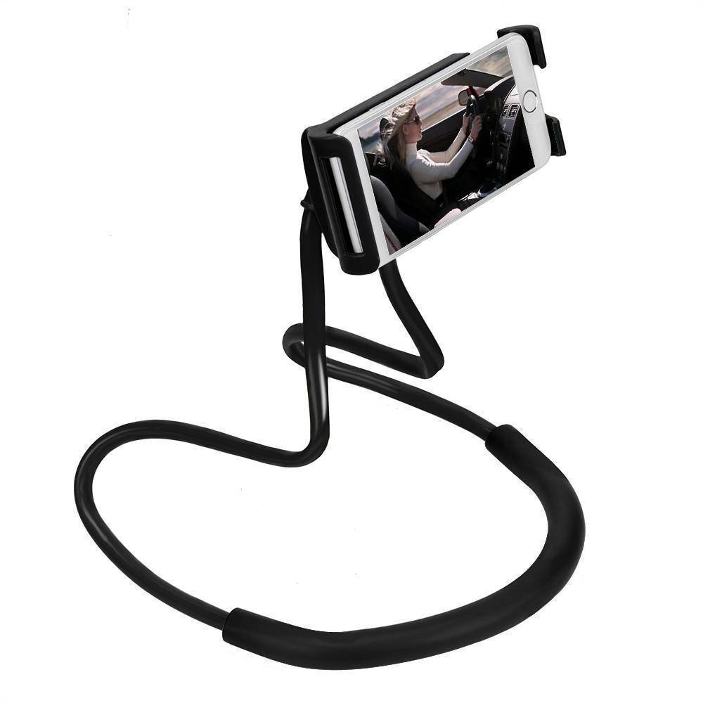 Flexible Neck Phone Holder for iPhone Android - 360° Rotation, 60cm Arm, view 3