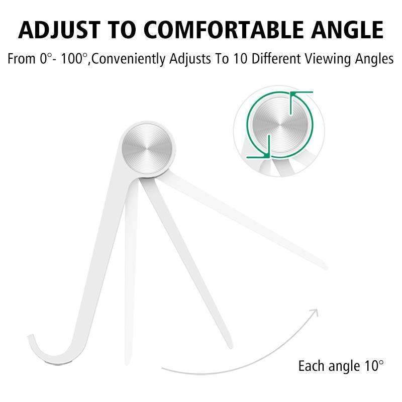 Universal Phone & Tablet Stand - ABS Silicone, Adjustable Angle, view 4