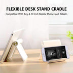Universal Phone & Tablet Stand - ABS Silicone, Adjustable Angle, view 5