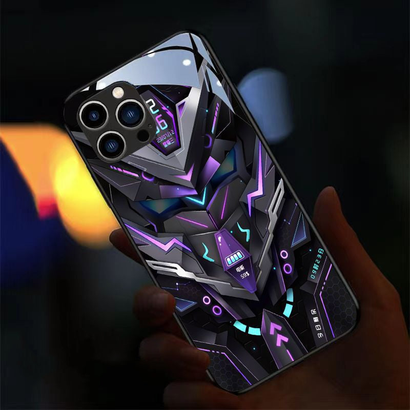 Mecha Smart Flash Phone Case for Apple - Protective, Enhanced Lighting, view 14