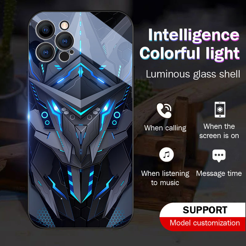 Mecha Smart Flash Phone Case for Apple - Protective, Enhanced Lighting, view 2