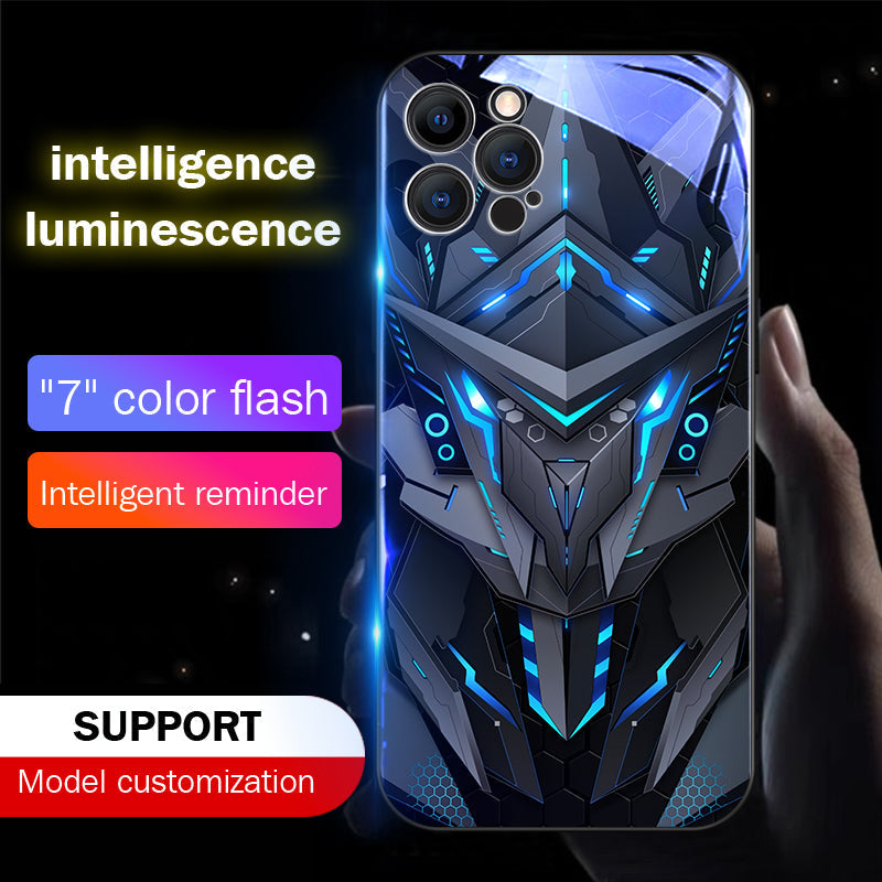Mecha Smart Flash Phone Case for Apple - Protective, Enhanced Lighting, view 5