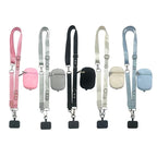 Adjustable Phone Lanyard Crossbody Strap with Wallet - Universal Compatibility, view 8