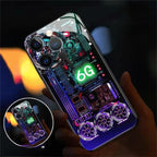 Armour LED Light-Up Phone Case - Illuminated Glowing Design, view 4