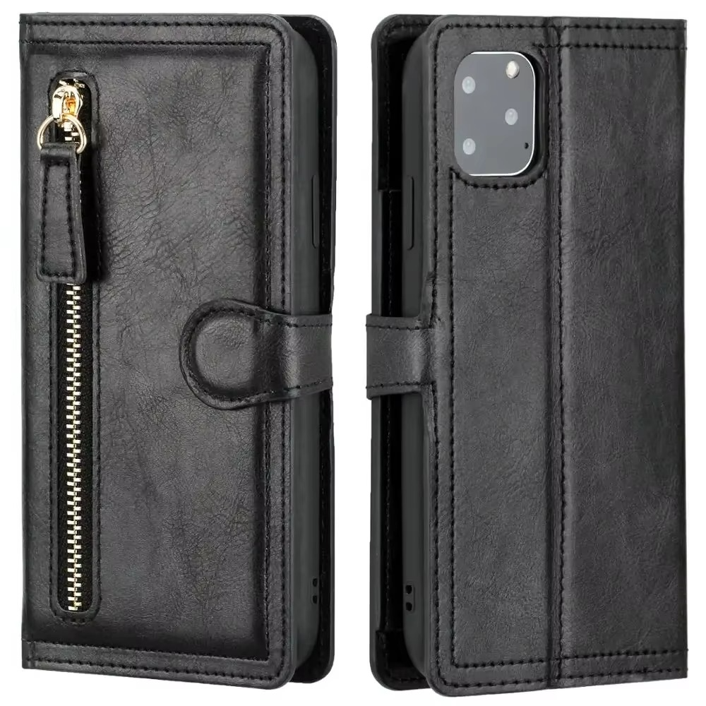 Leather iPhone Flip Wallet and Stand Case - Custom Fit, Card Holder, view 10