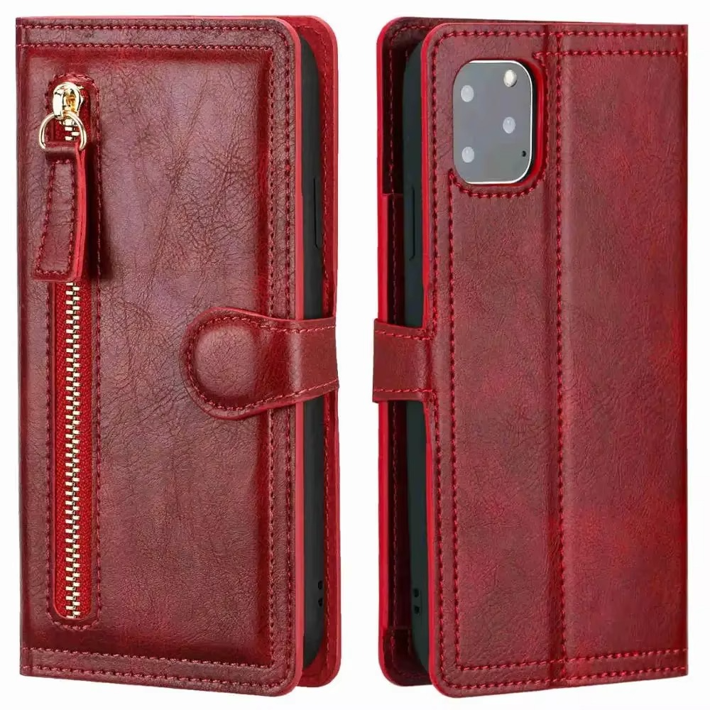 Leather iPhone Flip Wallet and Stand Case - Custom Fit, Card Holder, view 6