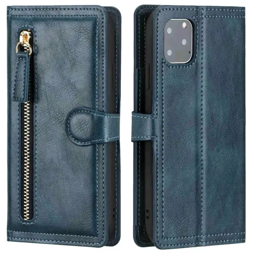 Leather iPhone Flip Wallet and Stand Case - Custom Fit, Card Holder, view 7