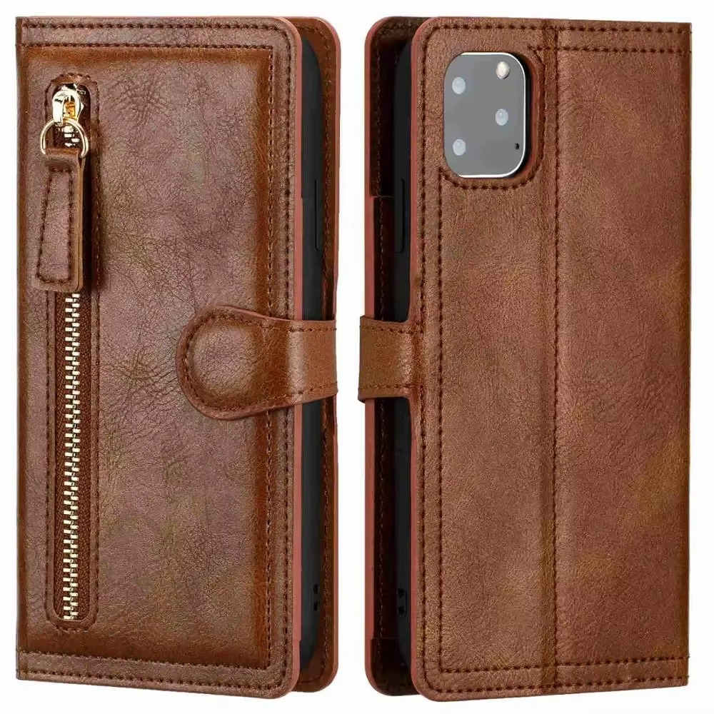 Leather iPhone Flip Wallet and Stand Case - Custom Fit, Card Holder, view 9