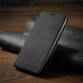 iPhone Leather Case with Magnetic Closure - Fits iPhone 7 to 15, Premium Leather, view 3