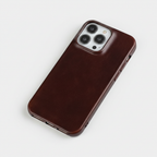 Oil Wax Genuine Leather Apple iPhone Case - Fits iPhone 13 to 16, view 7