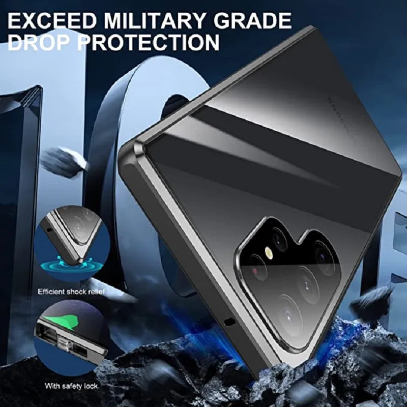 Metal Aluminium Alloy 360 Case for Samsung Galaxy S24-S23 Series - Safety Closure, view 10
