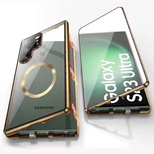 Metal Aluminium Alloy 360 Case for Samsung Galaxy S24-S23 Series - Safety Closure, view 14