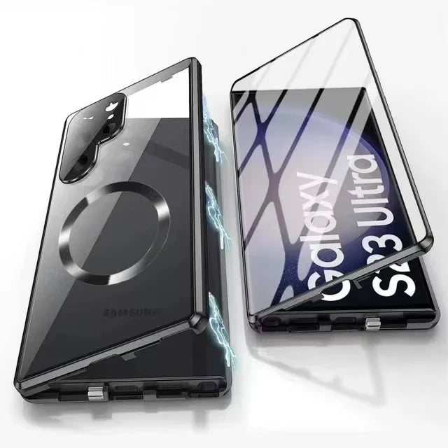 Metal Aluminium Alloy 360 Case for Samsung Galaxy S24-S23 Series - Safety Closure, view 2