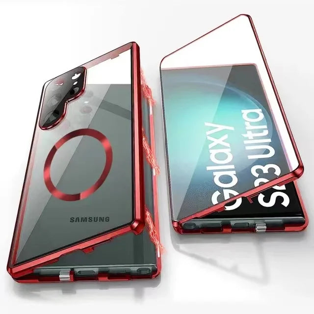 Metal Aluminium Alloy 360 Case for Samsung Galaxy S24-S23 Series - Safety Closure, view 3