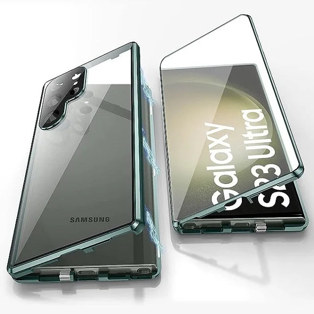 Metal Aluminium Alloy 360 Case for Samsung Galaxy S24-S23 Series - Safety Closure, view 4