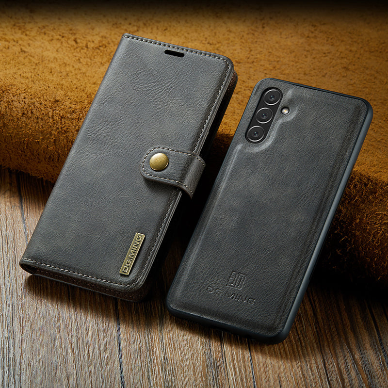 2 in 1 Removable Flip Leather Case for Samsung Galaxy Phones, view 4