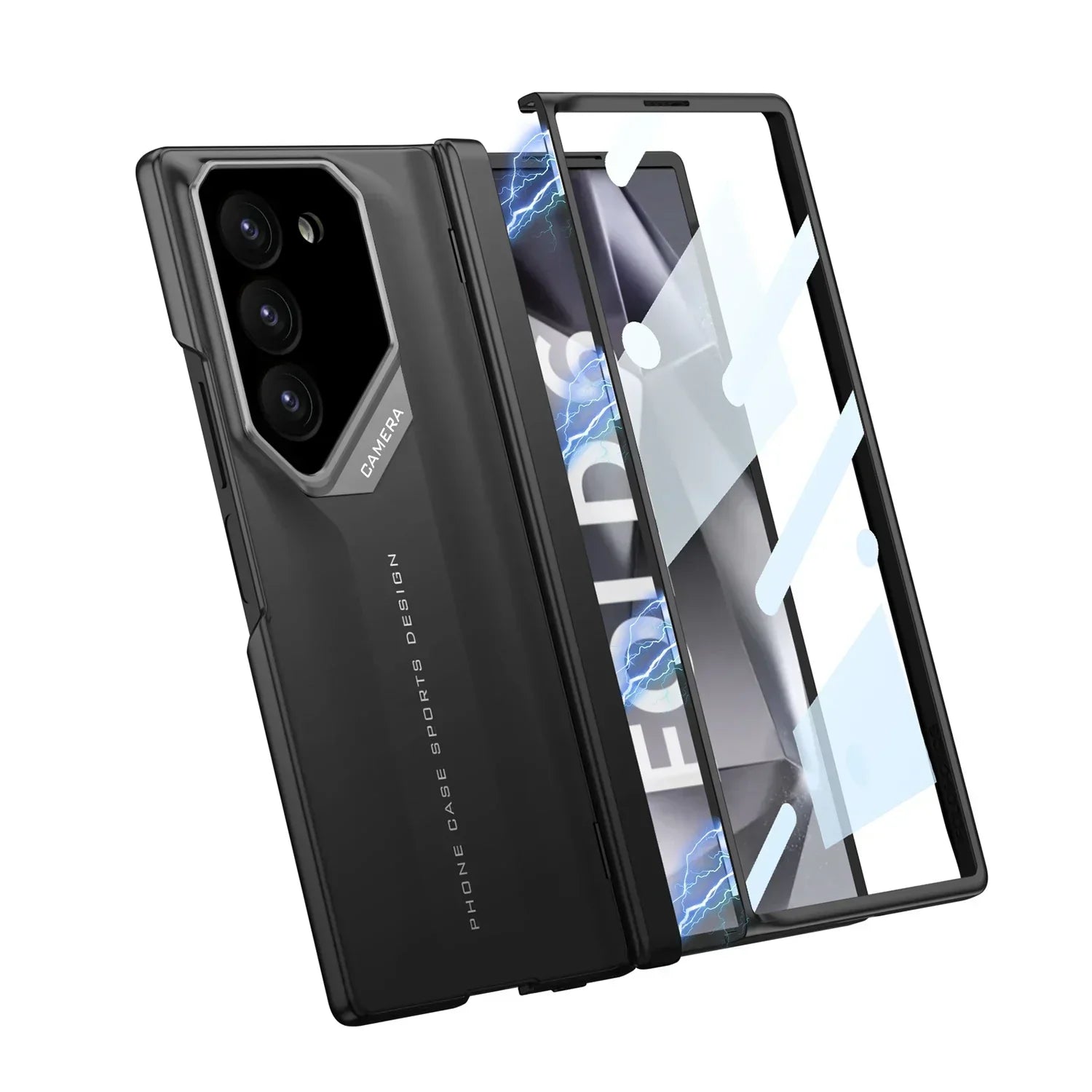 Samsung Galaxy Z Fold6 Ultra-Thin Matte Phone Case - 0.5 mm, Anti-Fingerprint, view 5