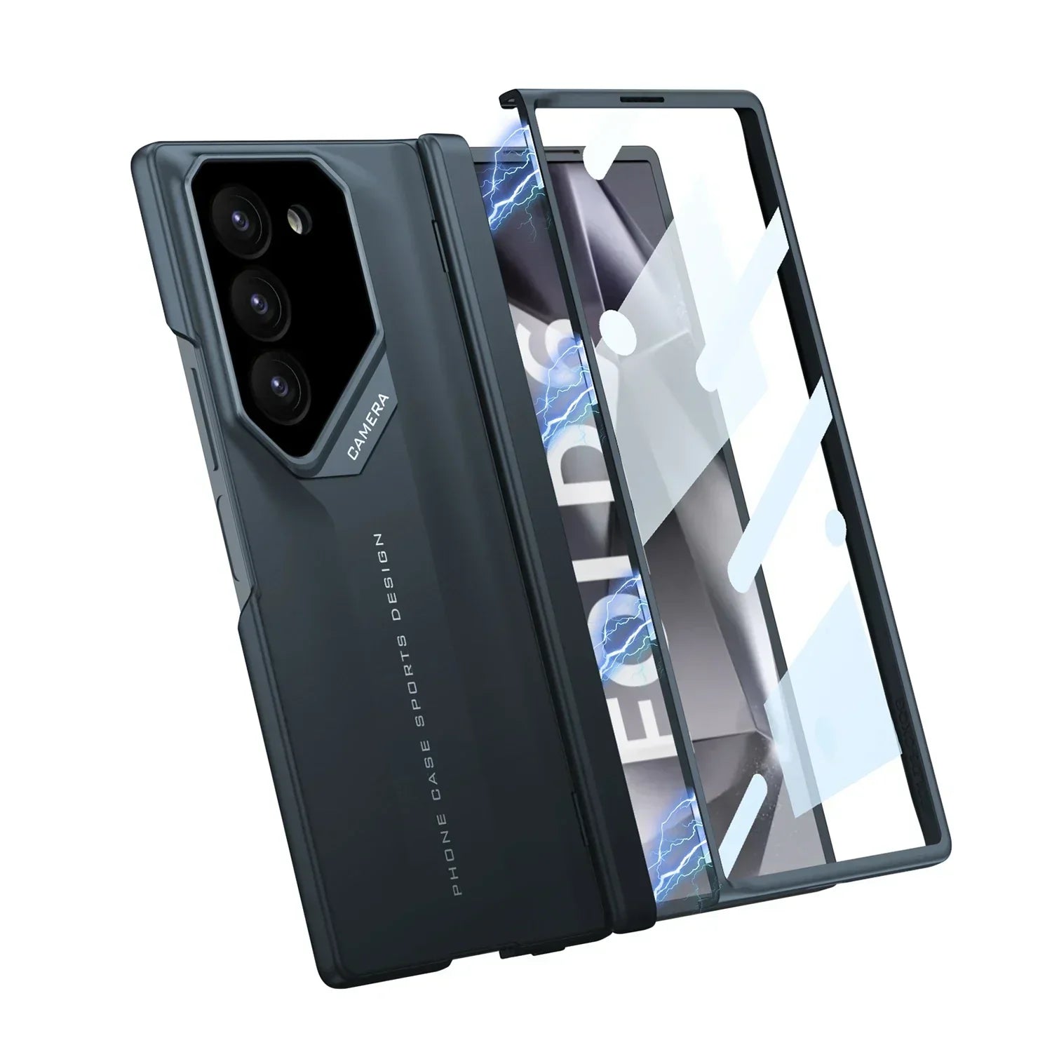 Samsung Galaxy Z Fold6 Ultra-Thin Matte Phone Case - 0.5 mm, Anti-Fingerprint, view 7