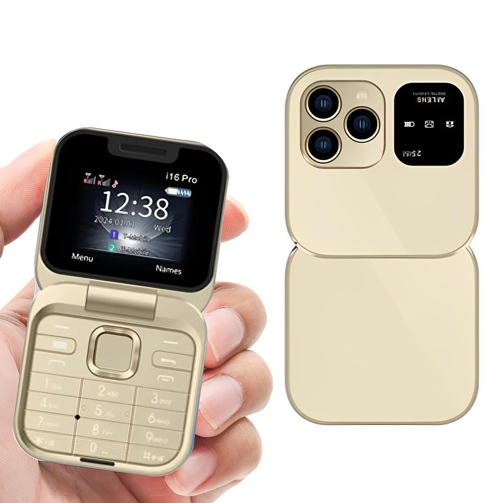 Folding Dual SIM Phone - TF Card Slot, HD Rear Camera, view 7