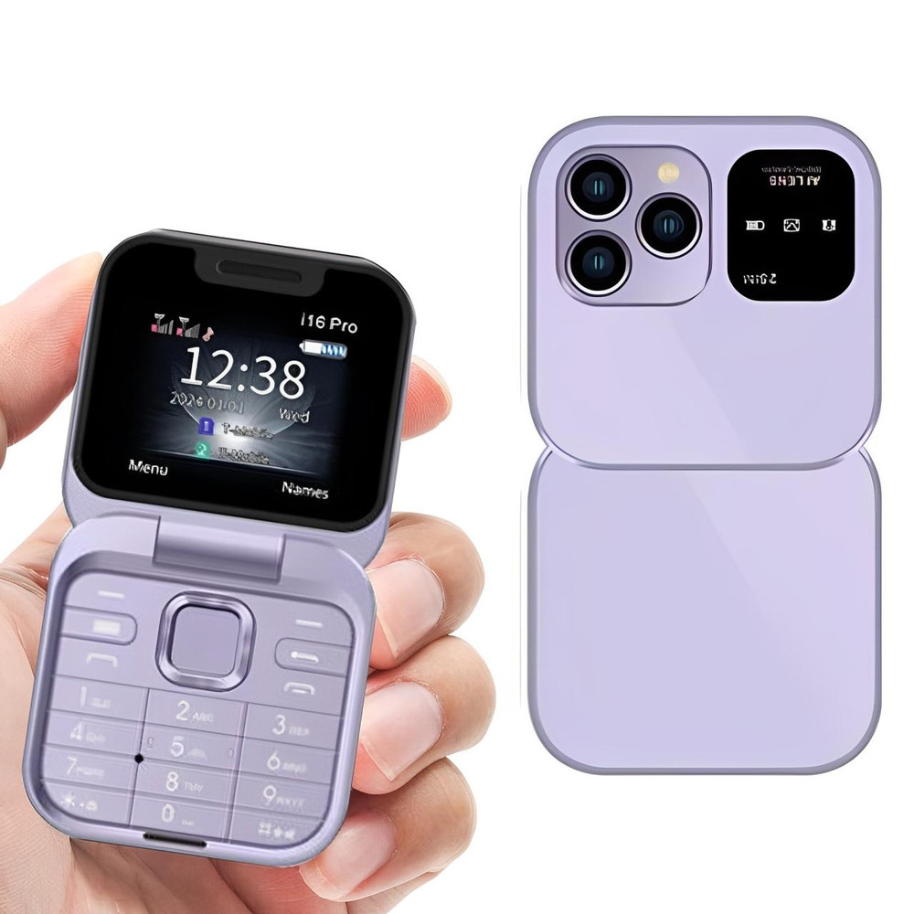 Folding Dual SIM Phone - TF Card Slot, HD Rear Camera, view 9