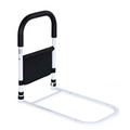 Bed Side Rails for Elderly - Reinforced Steel, Padded Grip, Tool-Free Install