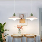 Modern Macaron Bauhaus Iron Pendant Light, 32cm, Adjustable 1.5m Cord
