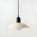 Modern Macaron Bauhaus Iron Pendant Light, 32cm, Adjustable 1.5m Cord