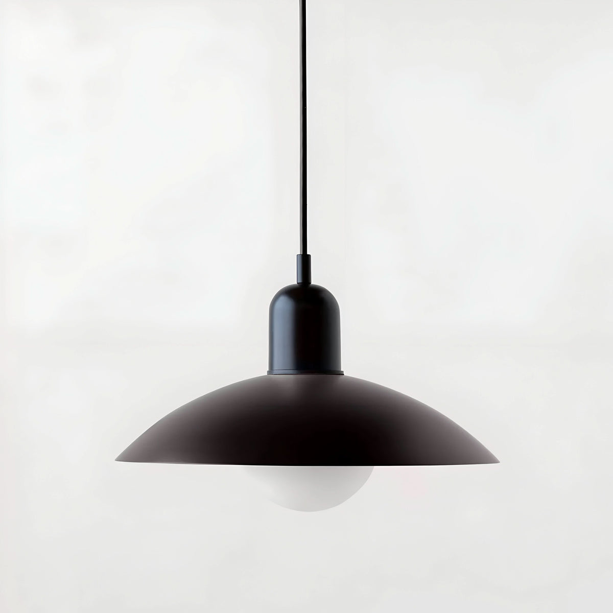 Modern Macaron Bauhaus Iron Pendant Light, 32cm, Adjustable 1.5m Cord
