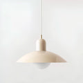 Modern Macaron Bauhaus Iron Pendant Light, 32cm, Adjustable 1.5m Cord
