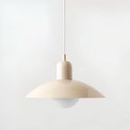 Modern Macaron Bauhaus Iron Pendant Light, 32cm, Adjustable 1.5m Cord
