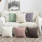 Montero Fur Plush Cushion Cover-Welvere