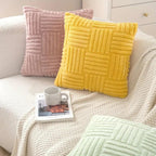 Montero Fur Plush Cushion Cover-Welvere