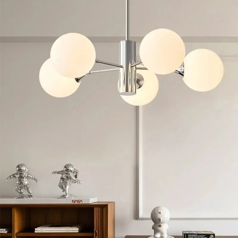 Mossbrook Glass Ball Chandelier - Open Box (AU)-Welvere