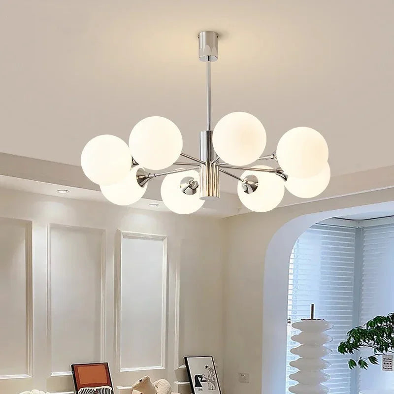 Mossbrook Glass Ball Chandelier - Open Box (AU)-Welvere