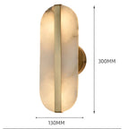 Mosscliff Alabaster Livine Lamp-Welvere