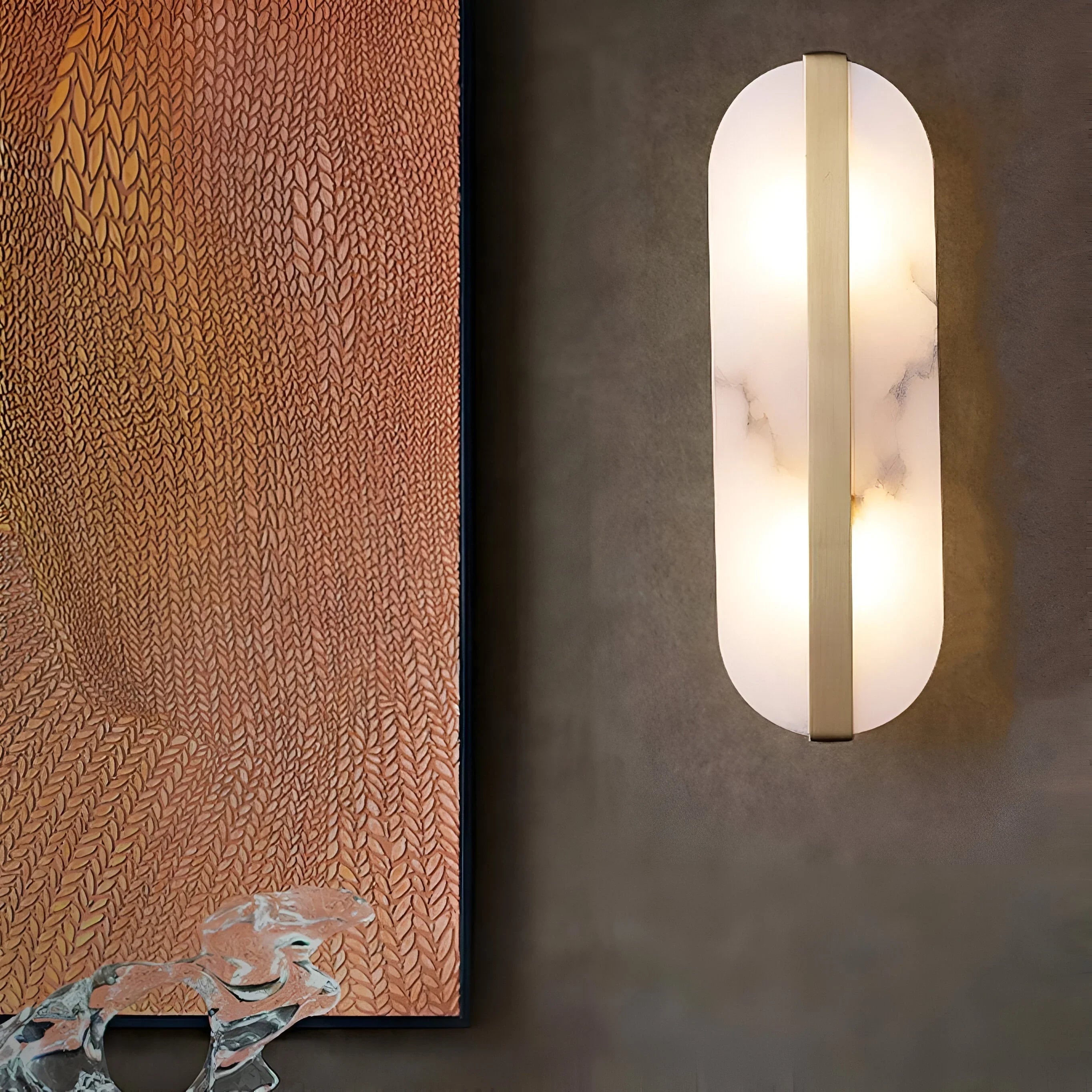 Mosscliff Alabaster Livine Lamp-Welvere