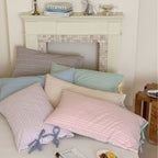 Mossstone Bedding Set - 100% Cotton-Welvere
