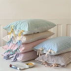 Mossstone Bedding Set - 100% Cotton-Welvere