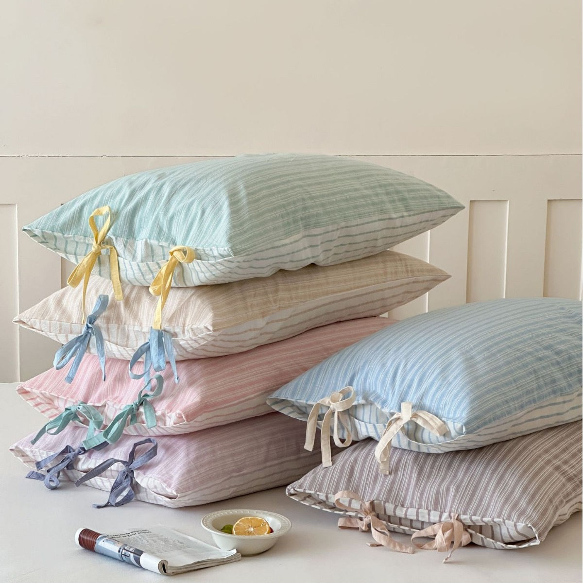 Mossstone Bedding Set - 100% Cotton-Welvere