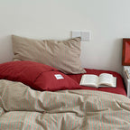 Mossstone Bedding Set - 100% Cotton-Welvere