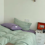 Mossstone Bedding Set - 100% Cotton-Welvere