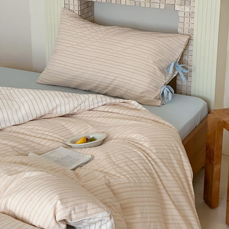 Mossstone Bedding Set - 100% Cotton-Welvere