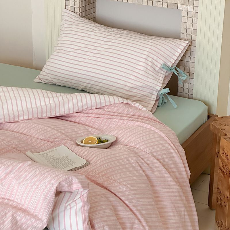 Mossstone Bedding Set - 100% Cotton-Welvere