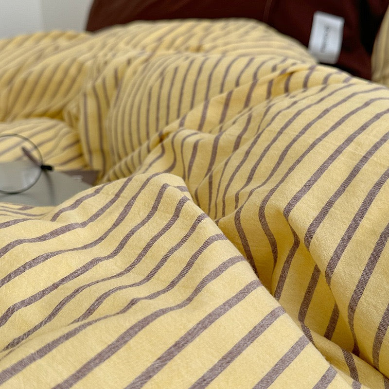 Mossstone Bedding Set - 100% Cotton-Welvere