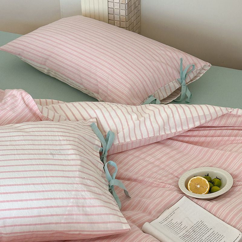 Mossstone Bedding Set - 100% Cotton-Welvere