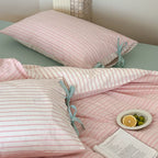 Mossstone Bedding Set - 100% Cotton-Welvere