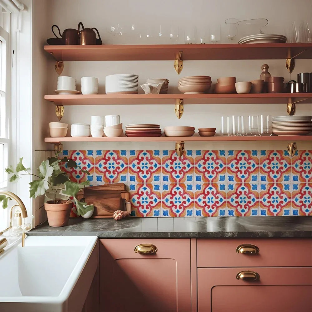 Mosswood Tile Stickers-Welvere