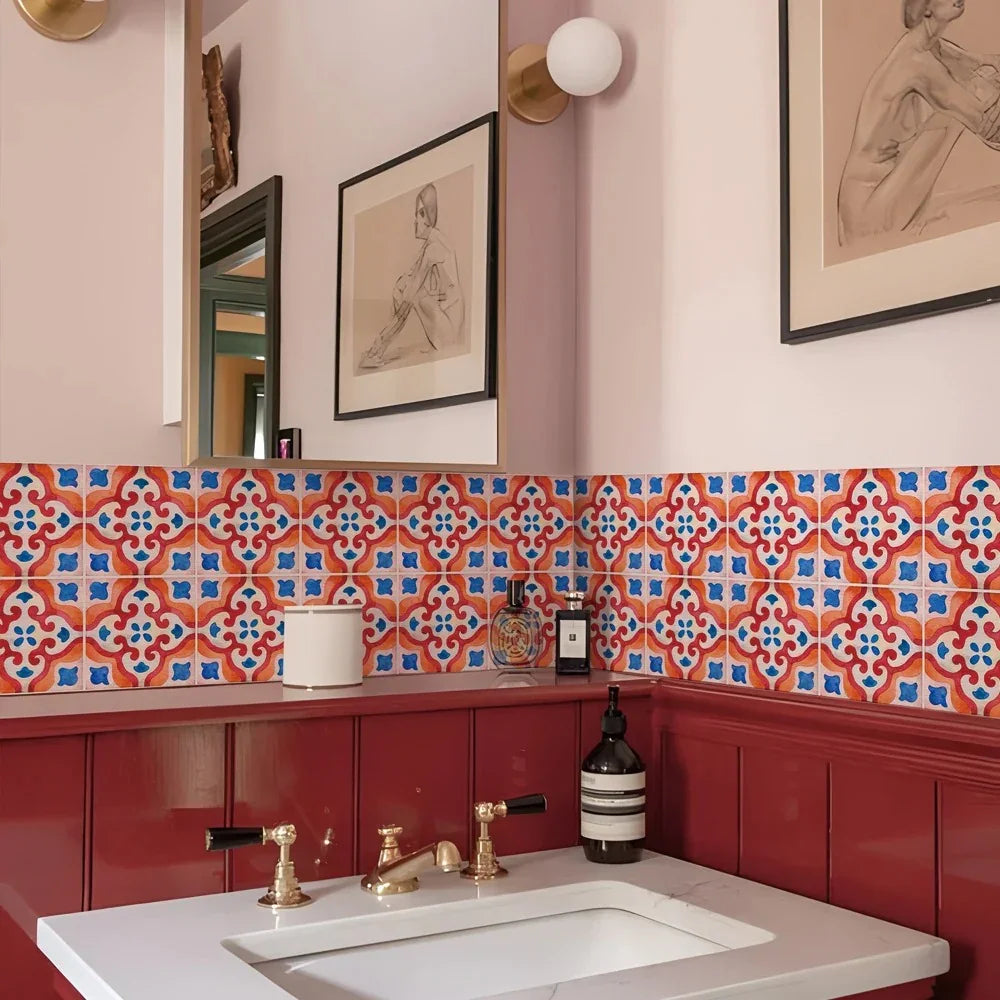 Mosswood Tile Stickers-Welvere