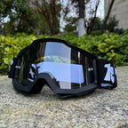 Unisex Motorcycle Goggles Anti-Fog Windproof Dust Protection - Impact Resistant Frame, view 11